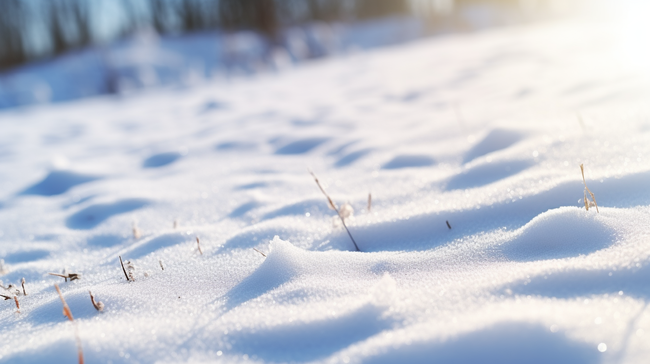 冬季大雪雪景自然风光简约背景图2图片