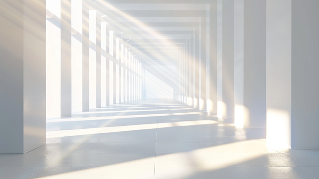 现代轻奢空间台阶阳光照射的背景图片