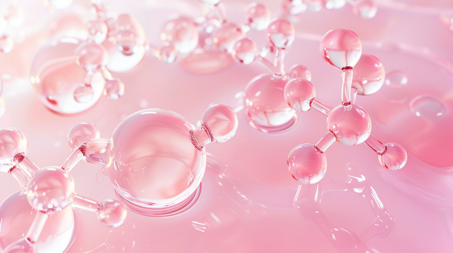 粉色空间水晶球数量的背景图片