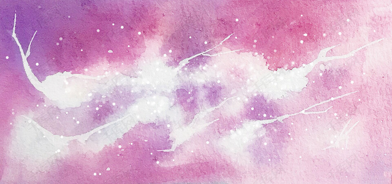 紫红色梦幻星空渐变banner海报背景图片免费下