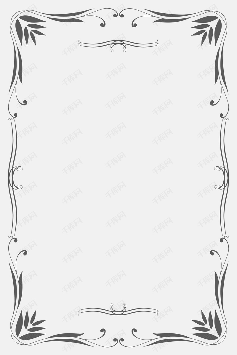欧式复古风边框花纹背景图背景图片免费下载_