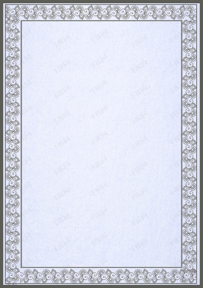 欧式花纹边框背景模板背景图片免费下载_广告
