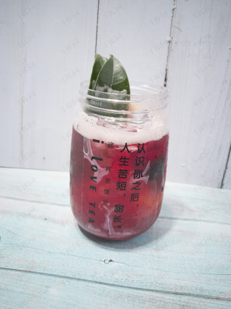 玫瑰洛神花网红饮料背景图片免费下载_广告背