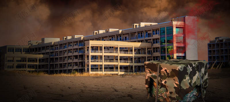 吃鸡游戏场景电竞Banner背景图片免费下载_海