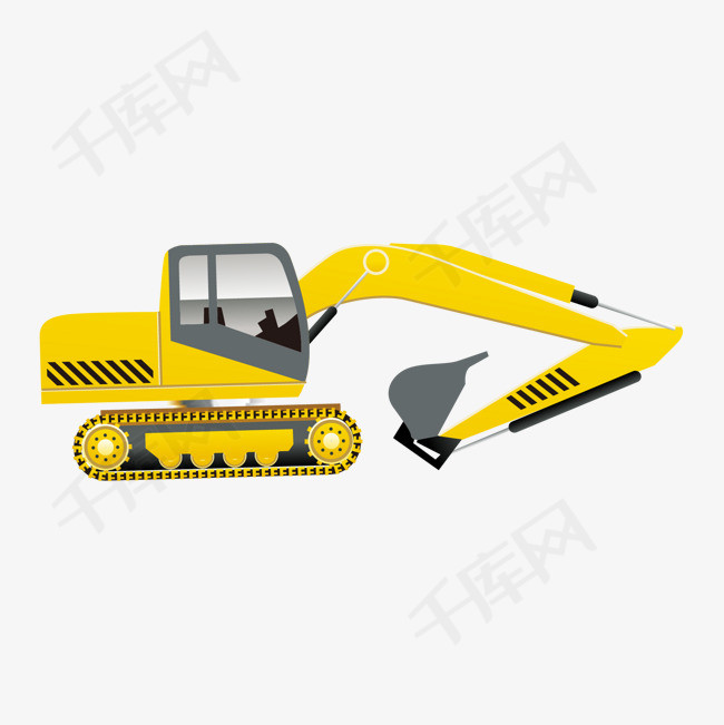 挖掘机素材图片免费下载_高清装饰图案psd