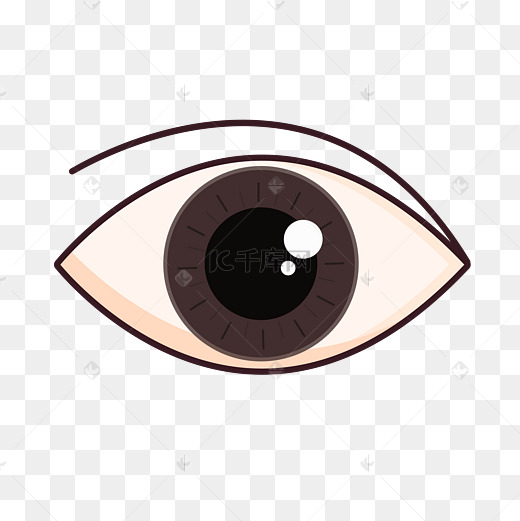 眼睛发光