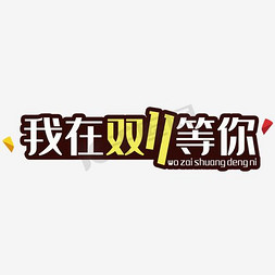 我在双11等你