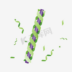 丝带丝带免抠艺术字图片_紫色 数字1 渐变绿丝带 缠绕立体效果 艺术字 PNG免抠素材 AI源文件下载 数字
