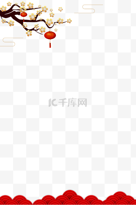 中国风海报装饰边框图片