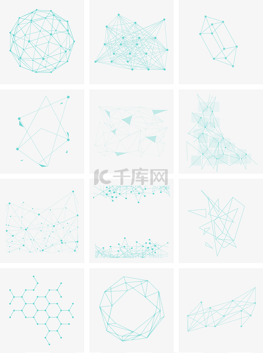 几何科技球形简约图片