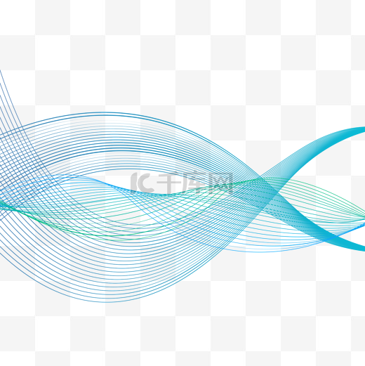 科技风线形装饰素材图片