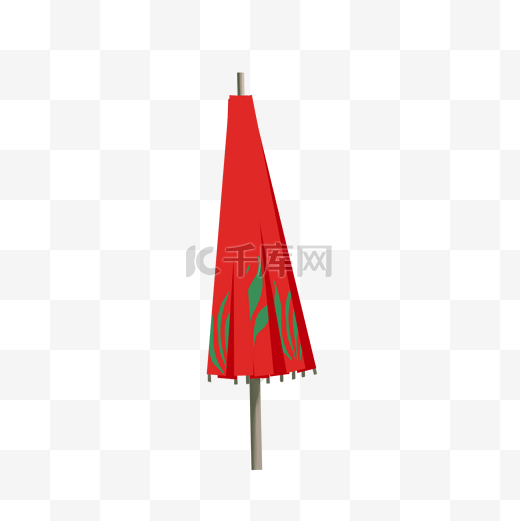 清明节雨伞png素材图片