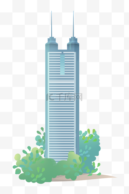 地标性建筑深圳地王大厦图片
