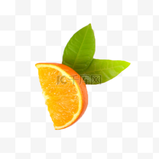 一瓣橙子图片