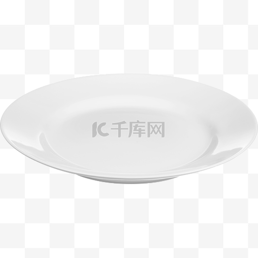 白色陶瓷盘子图片