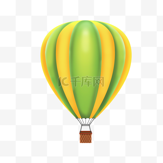 对称热气球图片