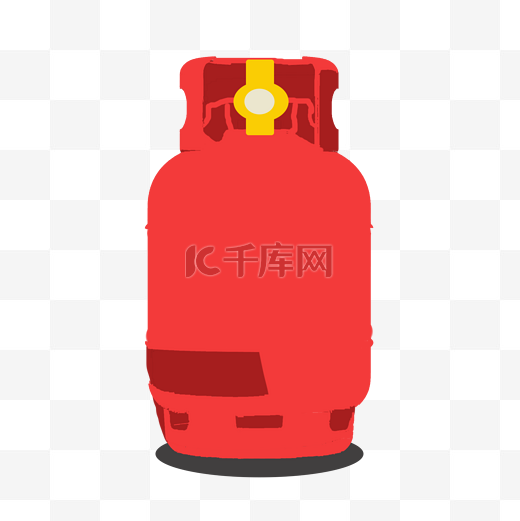 红色燃气瓶液化气高清图片图片