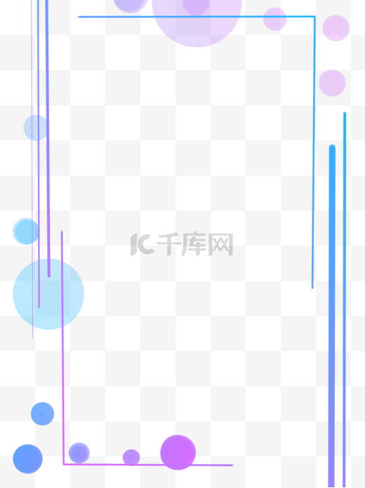 电商气泡促销背景装饰边框图片