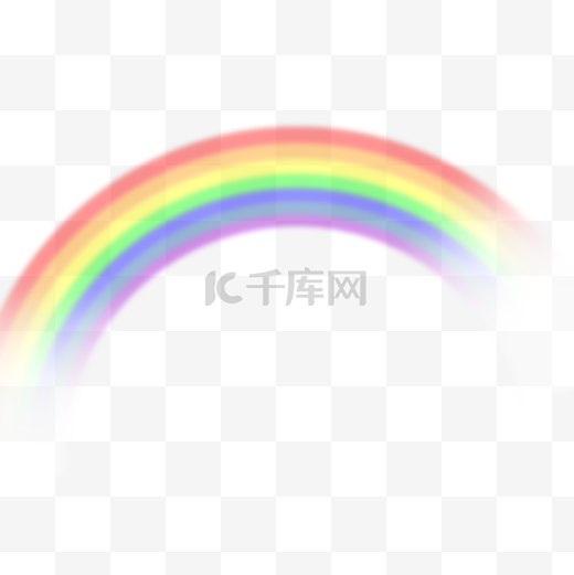 彩色的弯曲彩虹样式图片