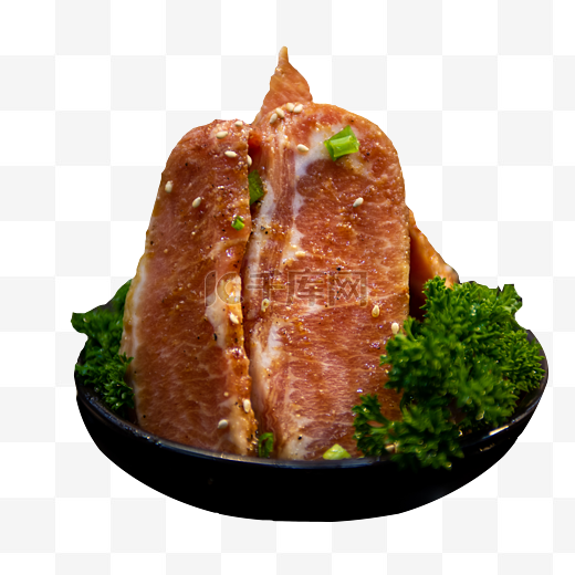 韩式烧烤猪梅花肉图片
