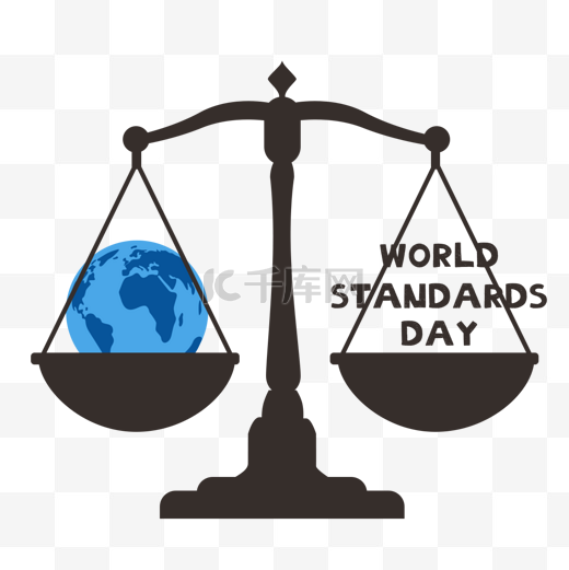 创意手绘world standards day图片