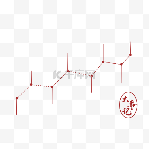 大事记时间轴简约大气图片