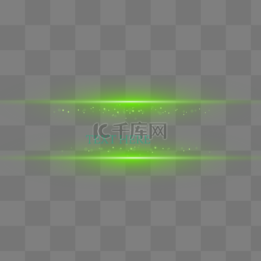 绿色光线科技标题框矢量图图片