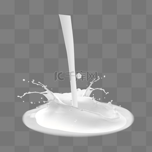 牛奶奶花倒奶图片