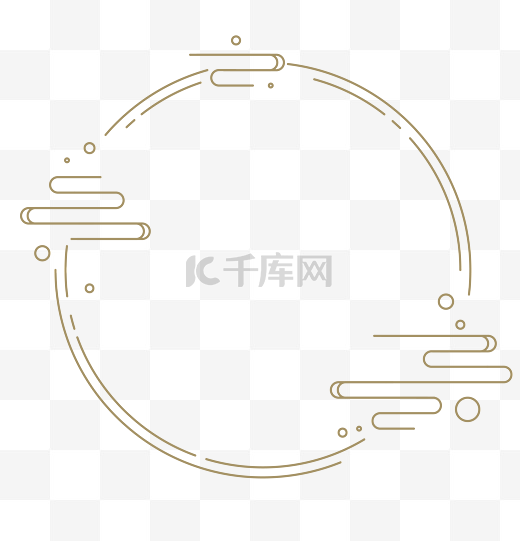 中国风圆环图片