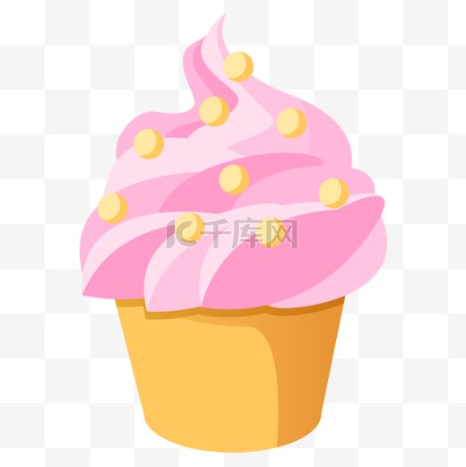 甜品纸杯蛋糕图标图片
