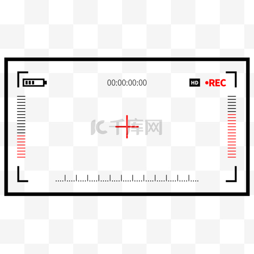 摄像取景框图片