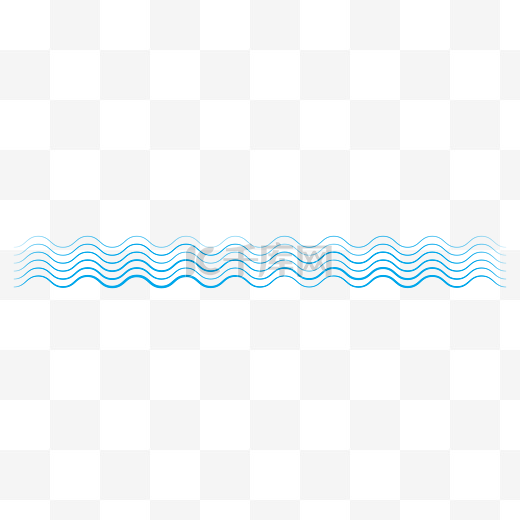 浅蓝色矢量海洋波纹图片