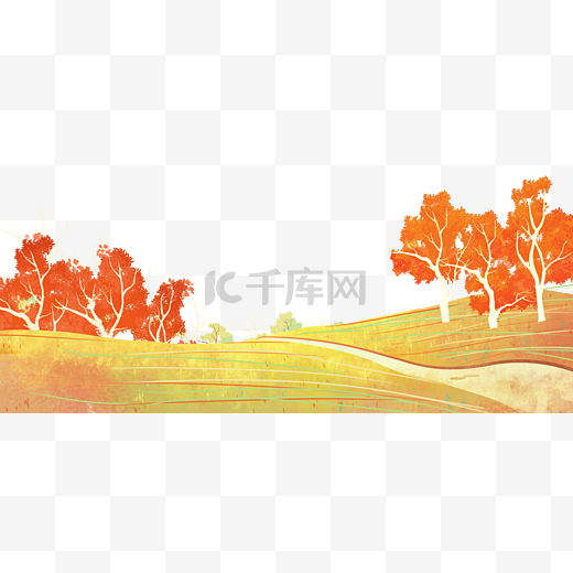 秋天秋季秋树叶落叶枫叶秋景秋色风景图片