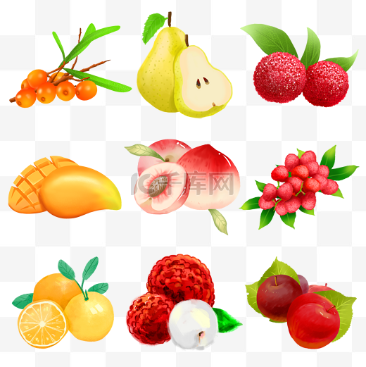 水果图标合集图片