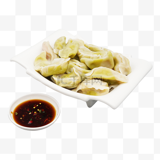 饺子蘸料醋图片