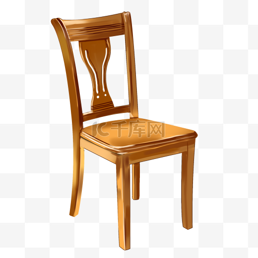 椅子靠椅四脚仿真木质座椅图片