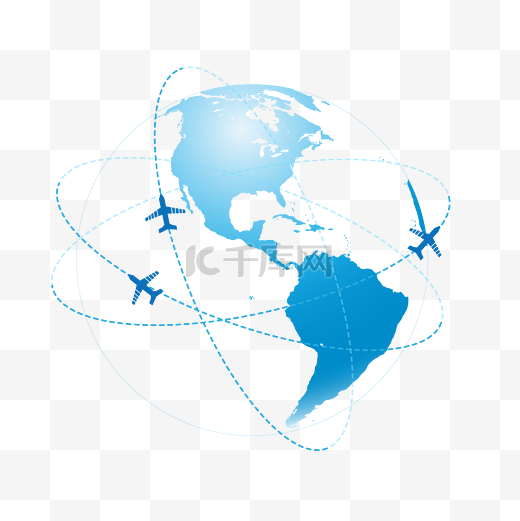 环球飞机航线图片