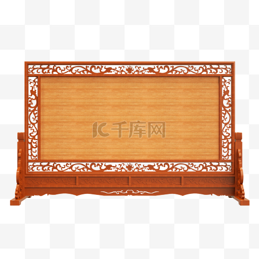 古代屏风家具装饰隔断边框中国传统建筑挡风图片