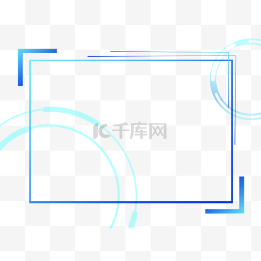 科技感商务装饰边框纹理图片