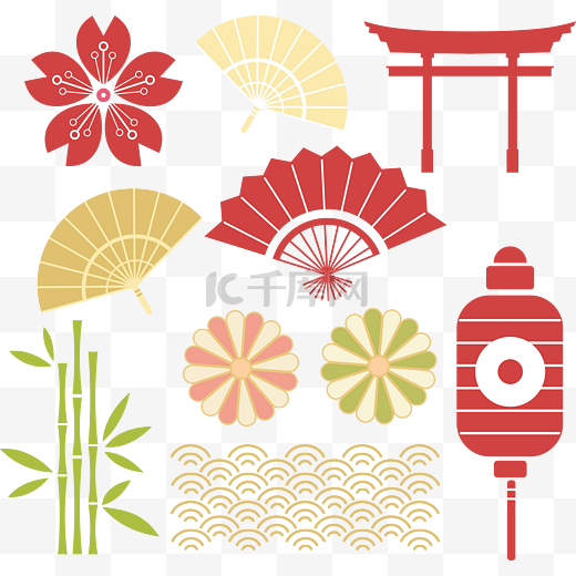 日式和风装饰图案图片