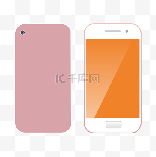 VIVOX9智能手机粉色模型图片
