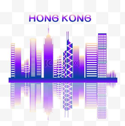 香港旅游城市地标建筑图片
