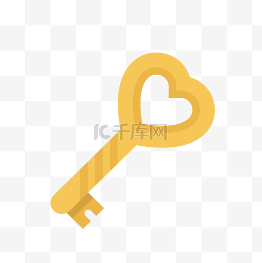 浪漫钥匙图标图片