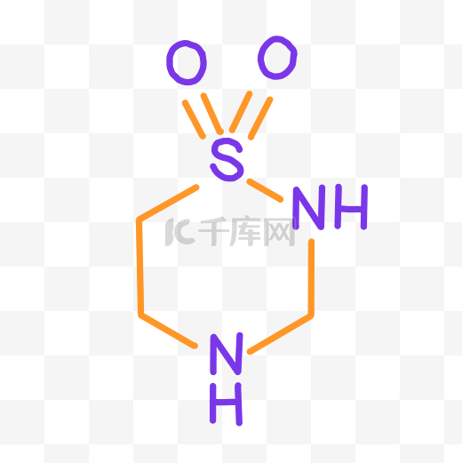 黄蓝色分子式图片