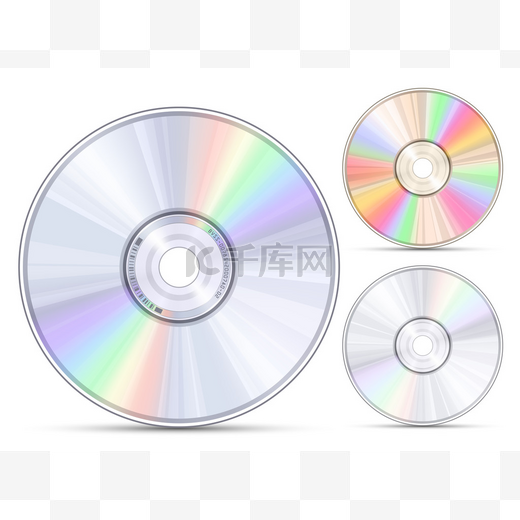 蓝光、 dvd 或 cd 光盘图片