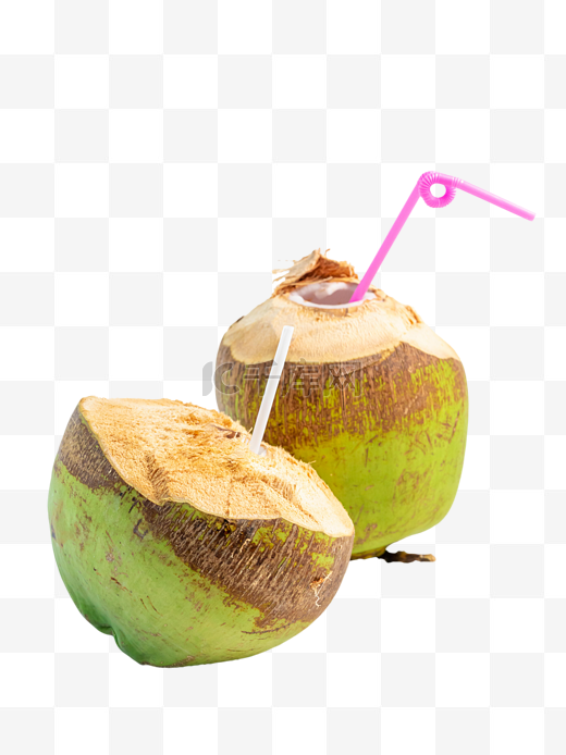 椰青椰子汁图片