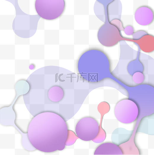 边框商务基因科技抽象图片