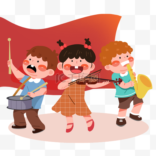 欢度国庆国庆节演奏小提琴表演图片
