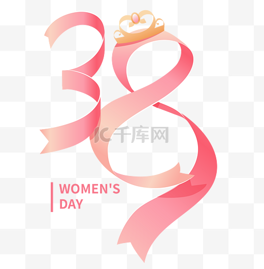 38女神节妇女节创意主题数字图片