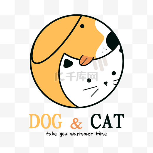 猫狗宠物爱宠logo标志头像图片